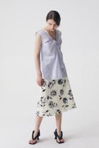 Rosa A Shape Printed Skirt