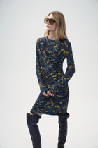 Doris Ditsy Floral Knit Dress