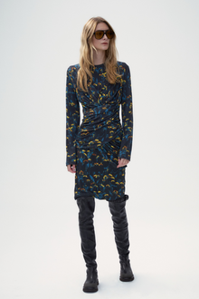 Doris Ditsy Floral Knit Dress